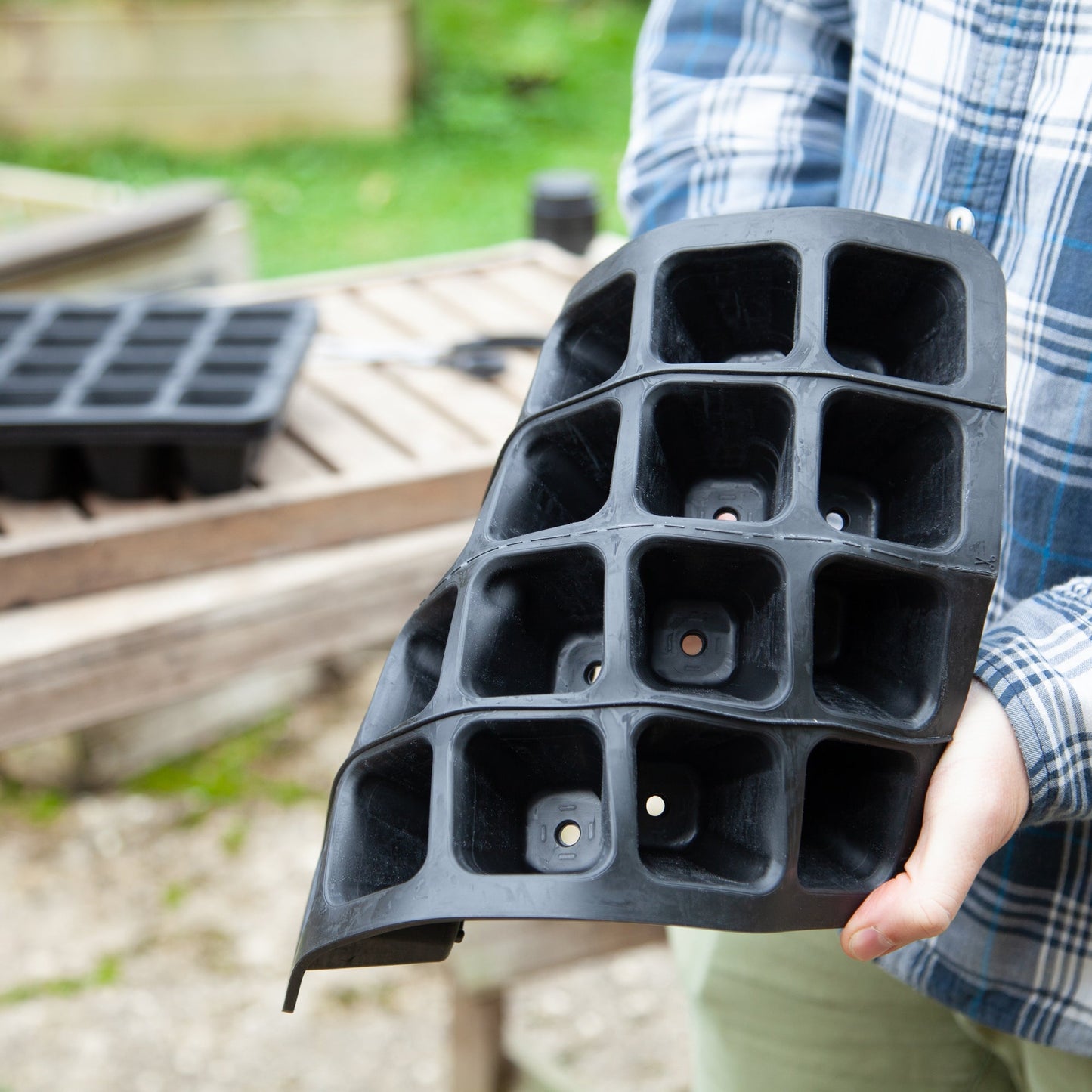 20 Cell Natural Rubber Seed Tray - Excess Customer Stock