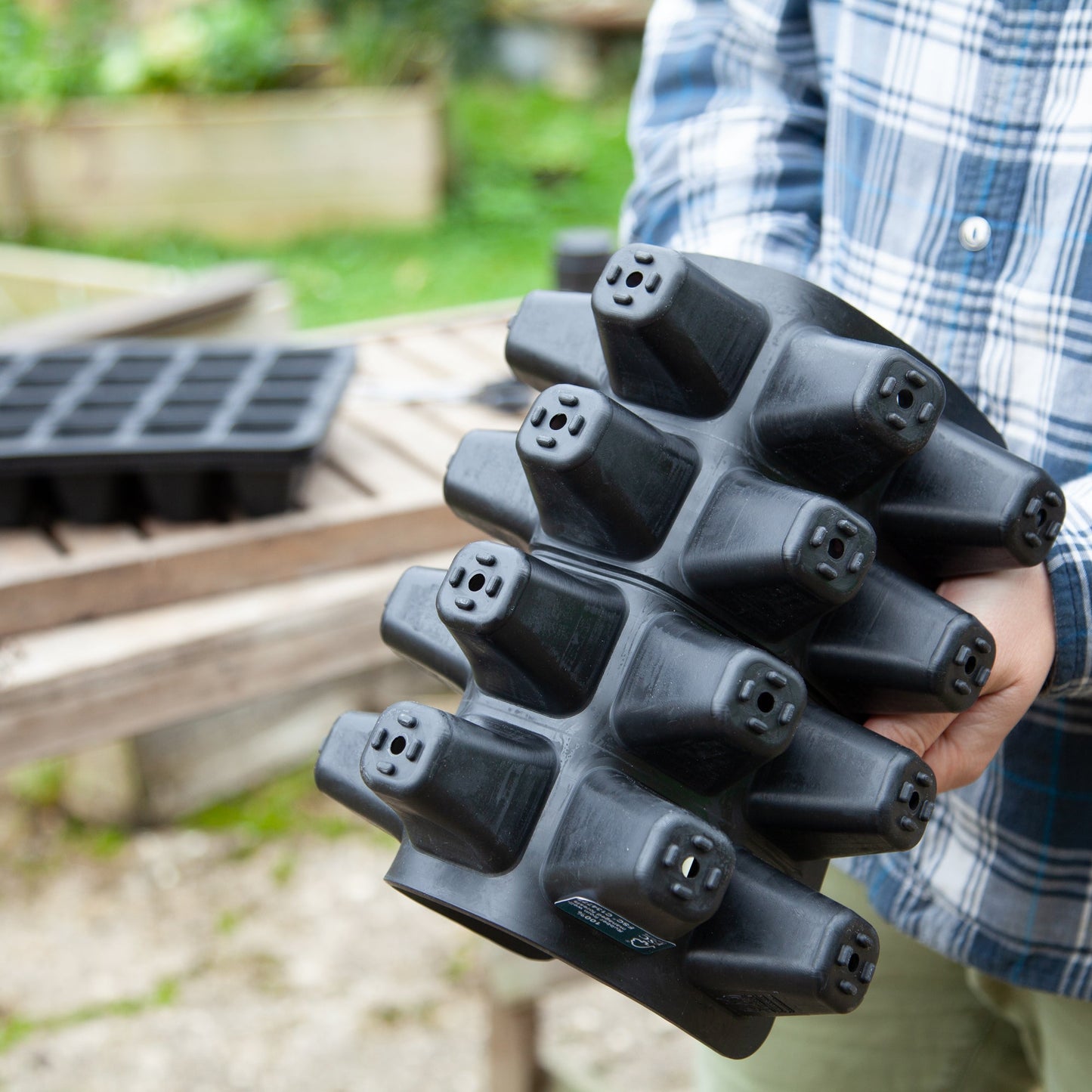 20 Cell Natural Rubber Seed Tray - Excess Customer Stock