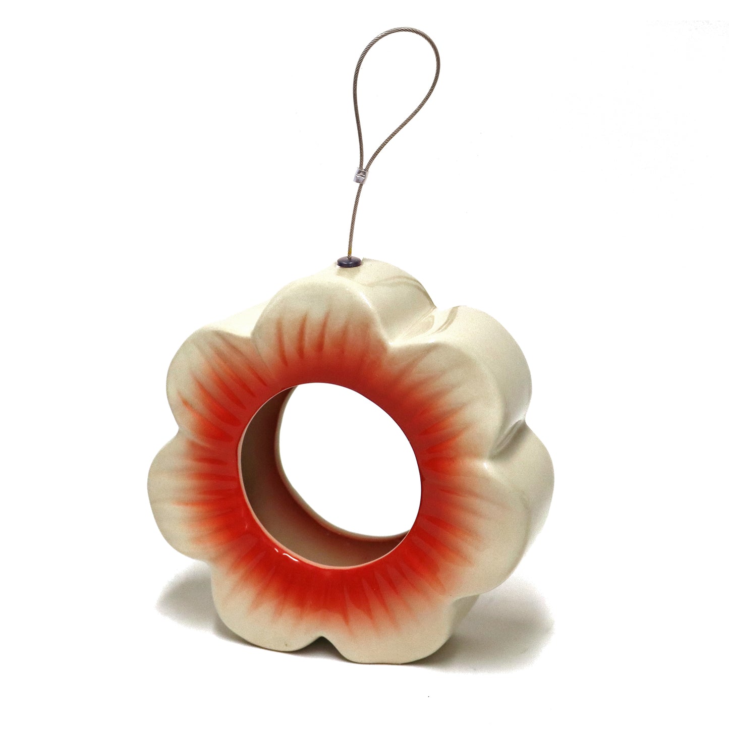 Wild Poppy Hanging Bird Feeder (Seconds stock)