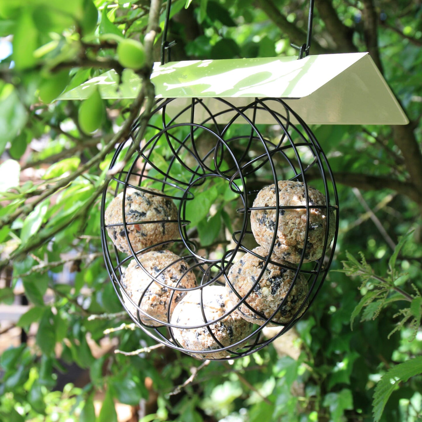 Doughnut Suet Ball Bird Feeder (Fat Balls Not Included)