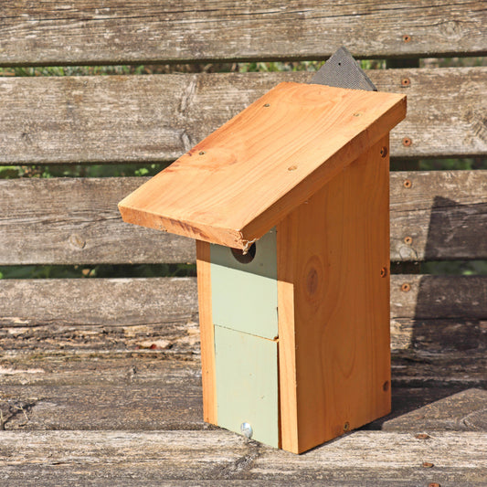 Wooden Bird Box - Suitable for Small birds - Seconds Stock