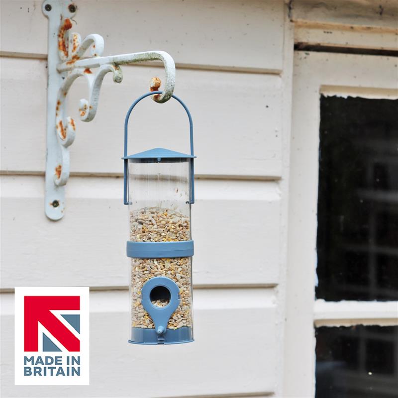 CH-ECO Recycled Bird Feeder - Various Colours available with FREE bag of bird Seed (may vary)