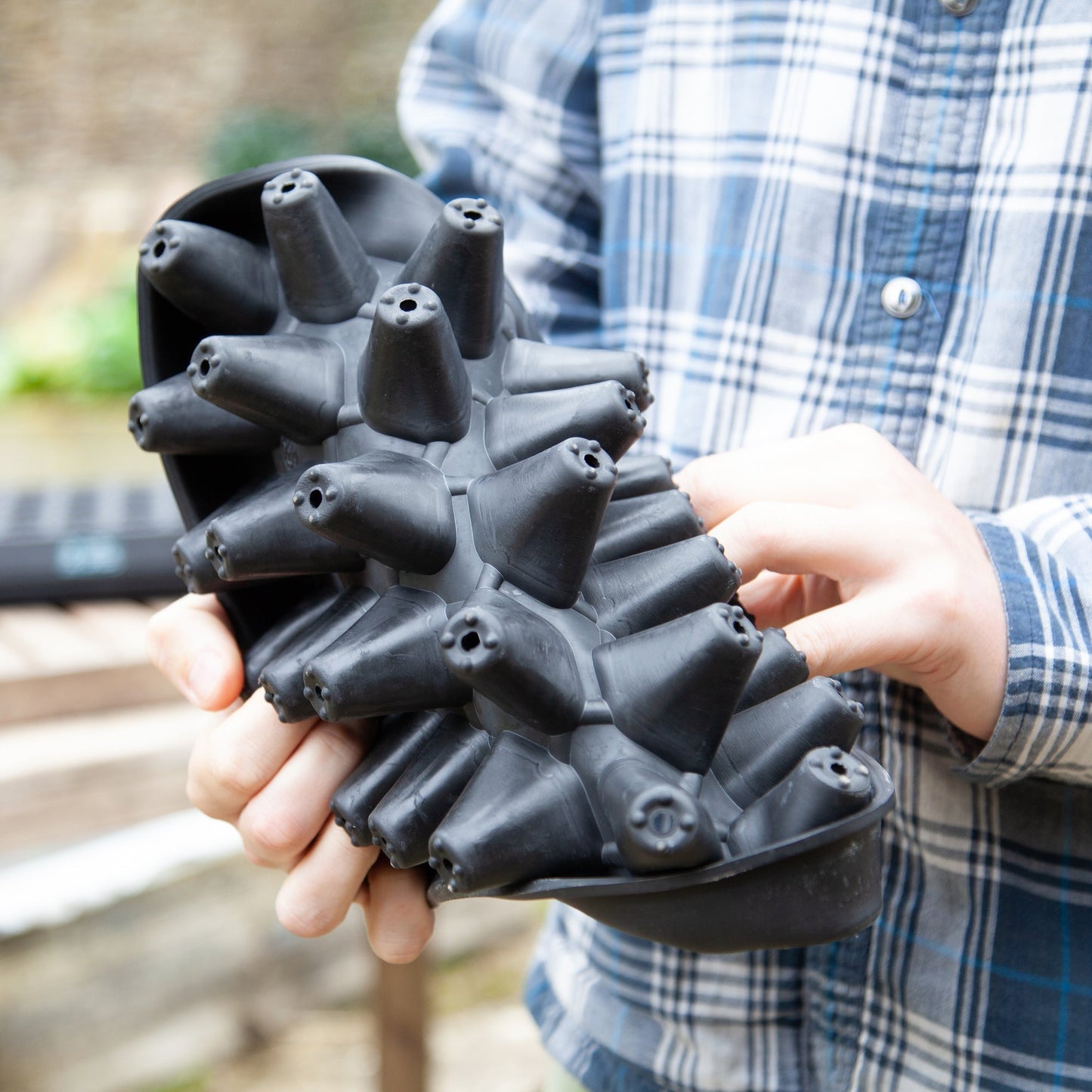 30 Cell Natural Rubber Seed Tray - Excess Customer Stock