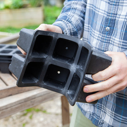 6 Cell XL Natural Rubber Seed Tray - Excess Customer Stock