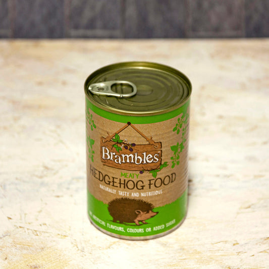 Brambles Meaty Hedgehog Food 400g - SHORT DATE 99p A TIN