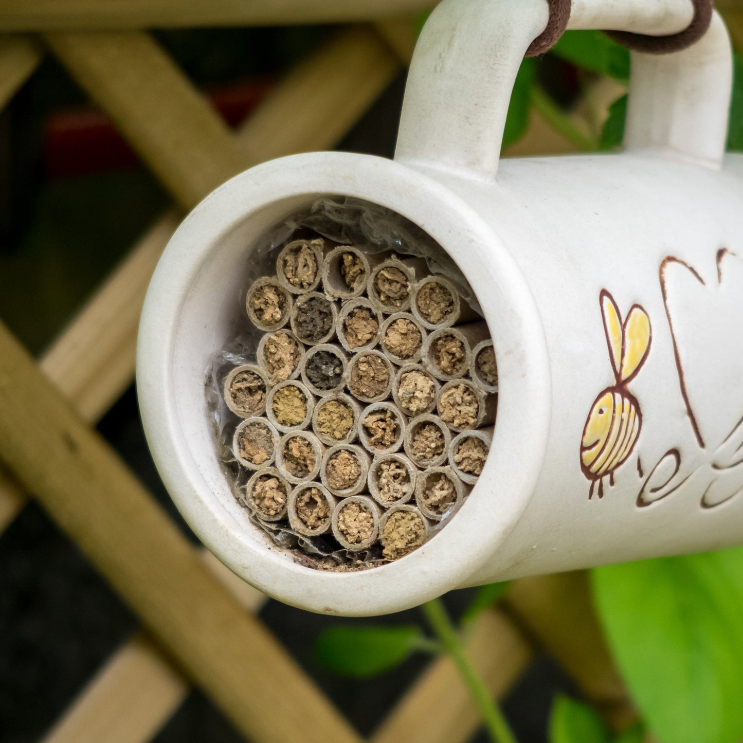 "Flowers Love Bees" Bee Mug