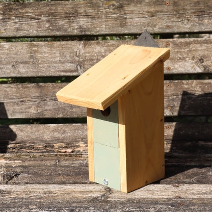 Wooden Bird Box - Suitable for Small birds - Seconds Stock