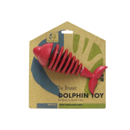 The Dynamic Dolphin Toy - Natural Rubber