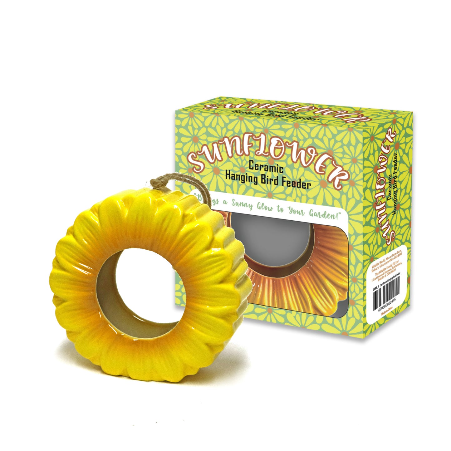 Sunflower Hanging Bird Feeder (Seconds stock)