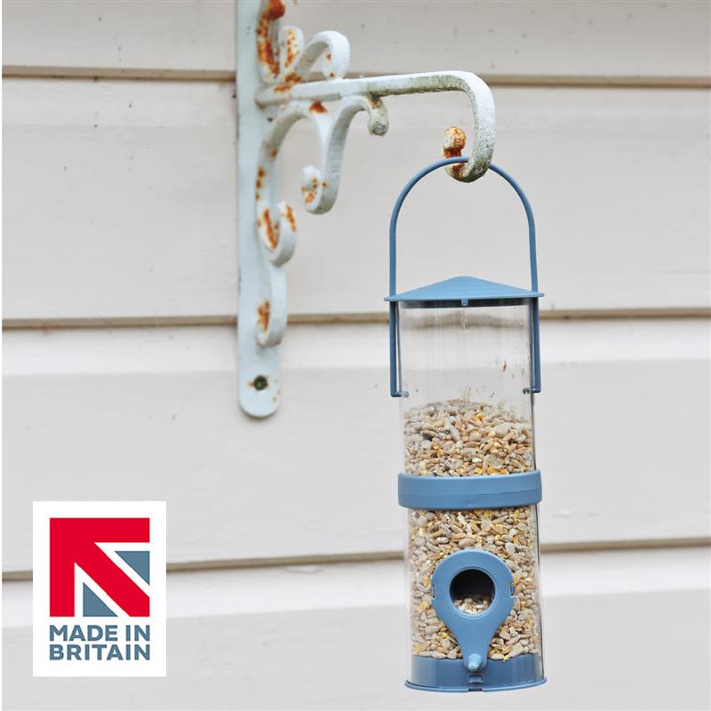 CH-ECO Recycled Bird Feeder - Various Colours available with FREE bag of bird Seed (may vary)